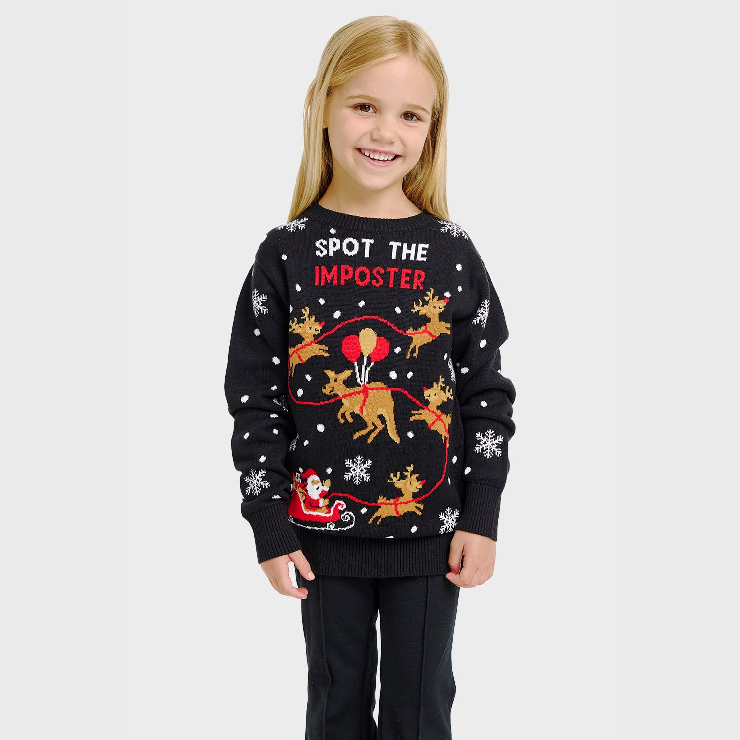 Imposter julesweater - Barn.